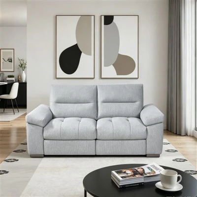 Sofá reclinable de doble motor
