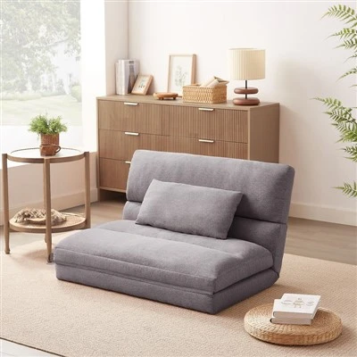 Sofá cama de tela plegable